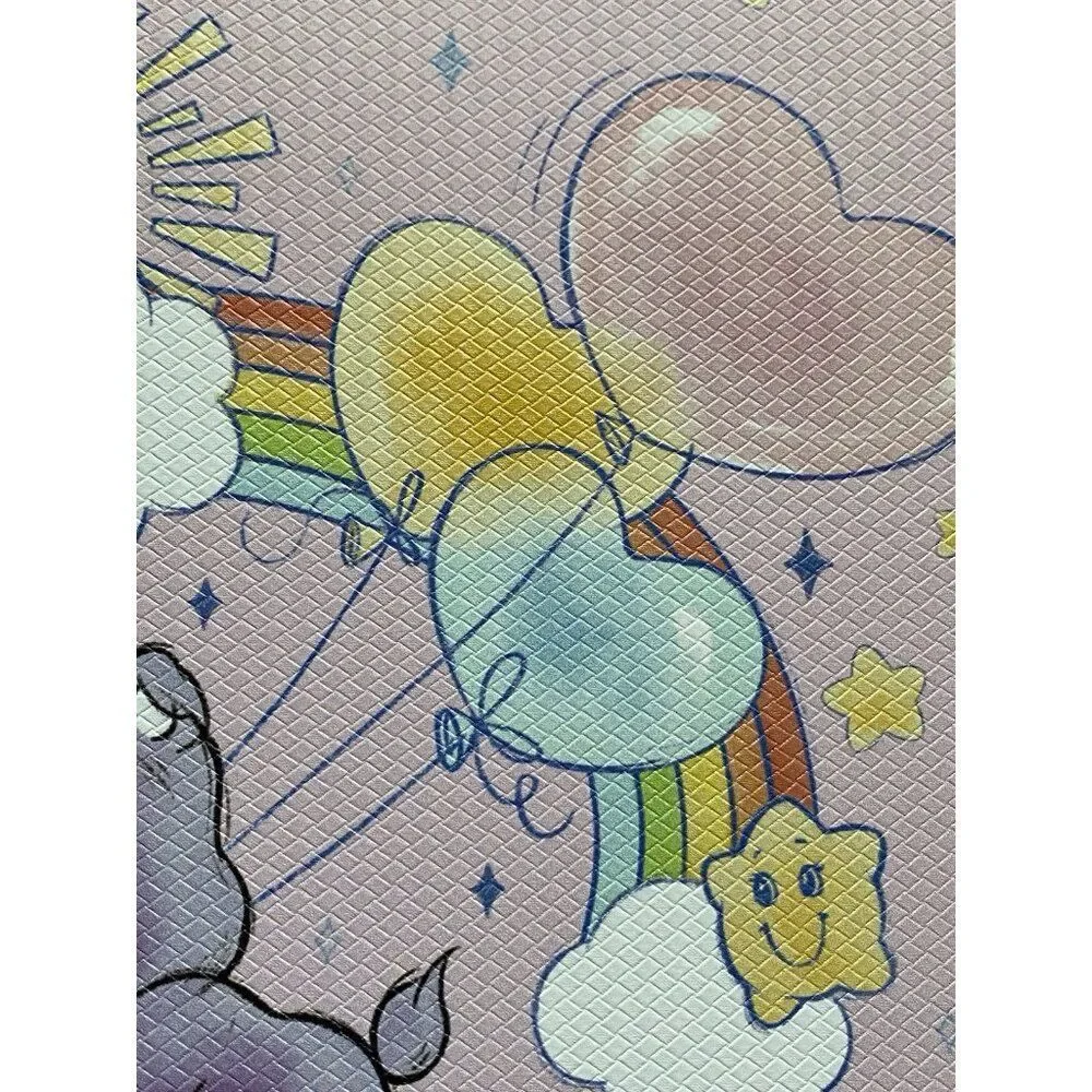 Care Bears Anti‎ Fatigue Kitchen Mat 18”x 30” PVC Rainbow Cloud Heart Balloons